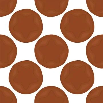 Illustration on theme big set identical biscuit, kit colorful pastry cookie 스톡 일러스트