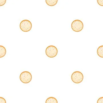 Illustration on theme big set identical biscuit, kit colorful pastry cookie 스톡 일러스트