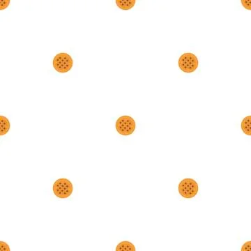 Illustration on theme big set identical biscuit, kit colorful pastry cookie Illustrazione stock
