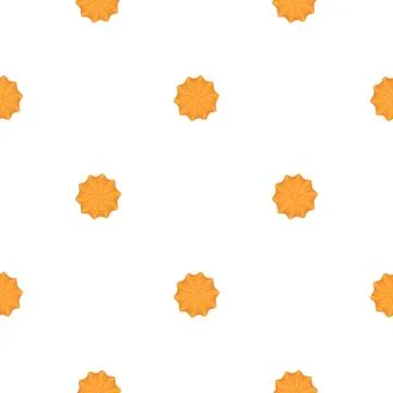 Illustration on theme big set identical biscuit, kit colorful pastry cookie Illustrazione stock
