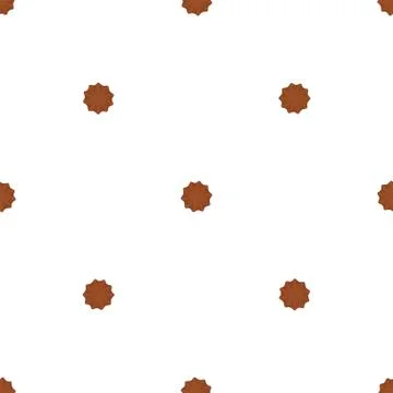 Illustration on theme big set identical biscuit, kit colorful pastry cookie Stock Illustration