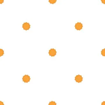 Illustration on theme big set identical biscuit, kit colorful pastry cookie Stock Illustration