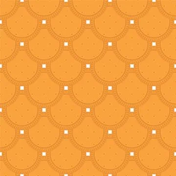 Illustration on theme big set identical biscuit, kit colorful pastry cookie Stockillustratie