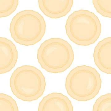 Illustration on theme big set identical biscuit, kit colorful pastry cookie Illustrazione stock