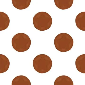 Illustration on theme big set identical biscuit, kit colorful pastry cookie Illustrazione stock