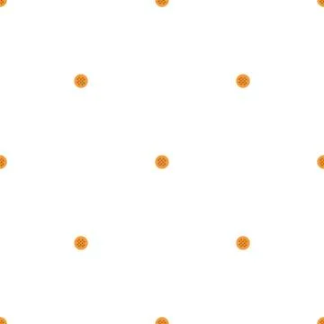 Illustration on theme big set identical biscuit, kit colorful pastry cookie Stock Illustration