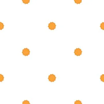 Illustration on theme big set identical biscuit, kit colorful pastry cookie Illustrazione stock