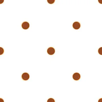 Illustration on theme big set identical biscuit, kit colorful pastry cookie Stock Illustration