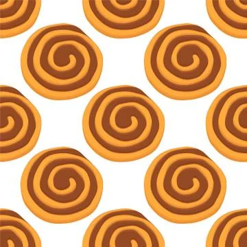 Illustration on theme big set identical biscuit, kit colorful pastry cookie イラスト素材