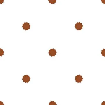 Illustration on theme big set identical biscuit, kit colorful pastry cookie Illustrazione stock
