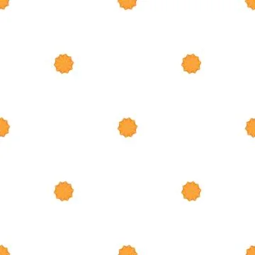 Illustration on theme big set identical biscuit, kit colorful pastry cookie Stockillustratie