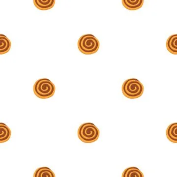 Illustration on theme big set identical biscuit, kit colorful pastry cookie イラスト素材