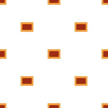 Illustration on theme big set identical biscuit, kit colorful pastry cookie Illustrazione stock