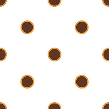 Illustration on theme big set identical biscuit, kit colorful pastry cookie イラスト素材