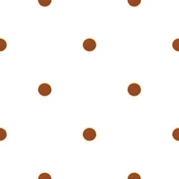 Illustration on theme big set identical biscuit, kit colorful pastry cookie Illustrazione stock