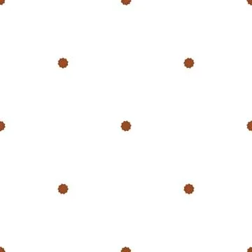 Illustration on theme big set identical biscuit, kit colorful pastry cookie Stock Illustration