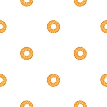 Illustration on theme big set identical biscuit, kit colorful pastry cookie Illustrazione stock