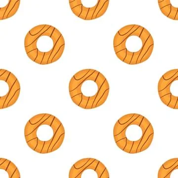 Illustration on theme big set identical biscuit, kit colorful pastry cookie 스톡 일러스트