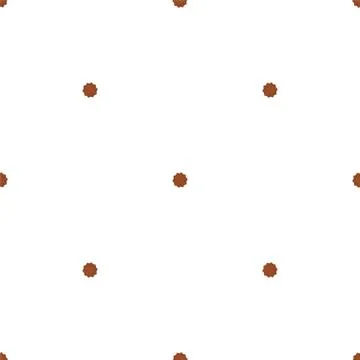 Illustration on theme big set identical biscuit, kit colorful pastry cookie Illustrazione stock