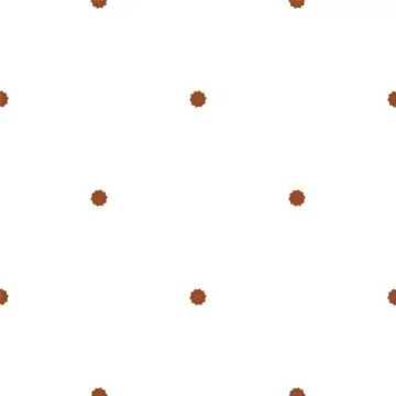 Illustration on theme big set identical biscuit, kit colorful pastry cookie 스톡 일러스트