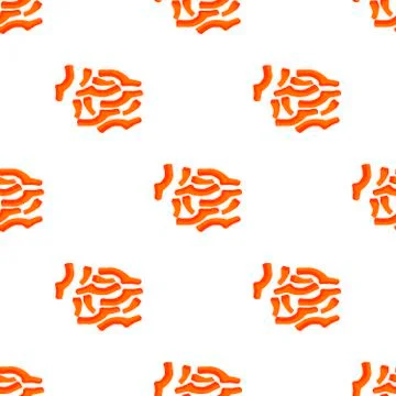 Illustration on theme of bright pattern bell pepper Stock Illustration