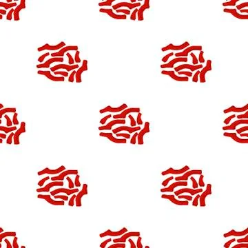 Illustration on theme of bright pattern bell pepper 스톡 일러스트