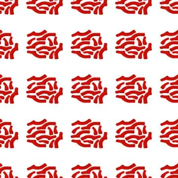 Illustration on theme of bright pattern bell pepper Stock Illustration