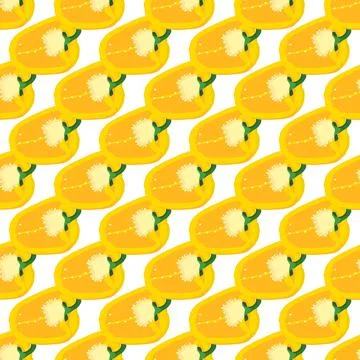 Illustration on theme of bright pattern bell pepper Stock Illustration