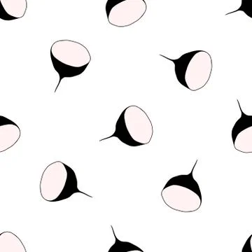 Illustration on theme of bright pattern black radish 스톡 일러스트