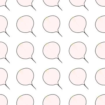 Illustration on theme of bright pattern black radish Stock Illustration