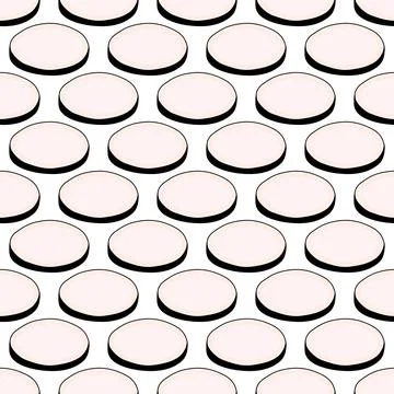 Illustration on theme of bright pattern black radish Stock Illustration