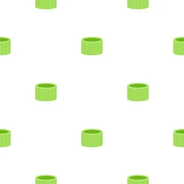 Illustration on theme of bright pattern green onion Stock Illustration