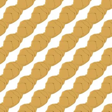 Illustration on theme of bright pattern jerusalem artichoke Stock Illustration