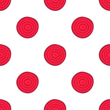 Illustration on theme of bright pattern sugar beet, vegetable root for seal Stock Illustration