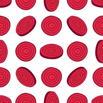Illustration on theme of bright pattern sugar beet, vegetable root for seal 스톡 일러스트