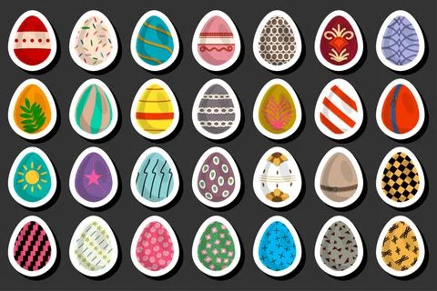 Illustration on theme celebration holiday Easter with hunt colorful bright eg Stock Illustration