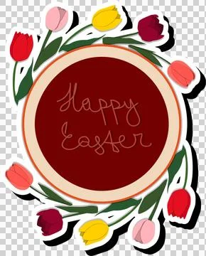 Illustration on theme celebration holiday Easter with hunt colorful bright .. Stock Illustration