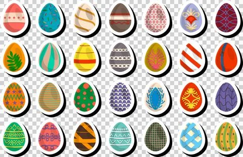 Illustration on theme celebration holiday Easter with hunt colorful bright eg Stock Illustration