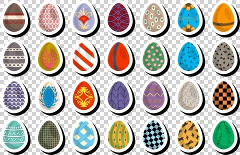 Illustration on theme celebration holiday Easter with hunt colorful bright eg 스톡 일러스트