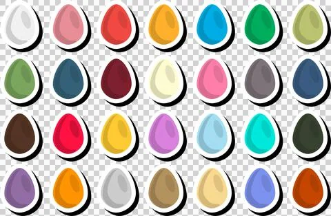 Illustration on theme celebration holiday Easter with hunt colorful bright eg 스톡 일러스트