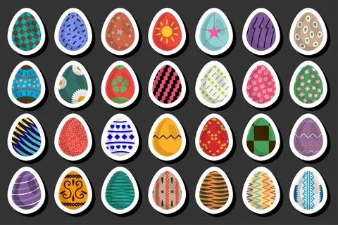 Illustration on theme celebration holiday Easter with hunt colorful bright eg 스톡 일러스트