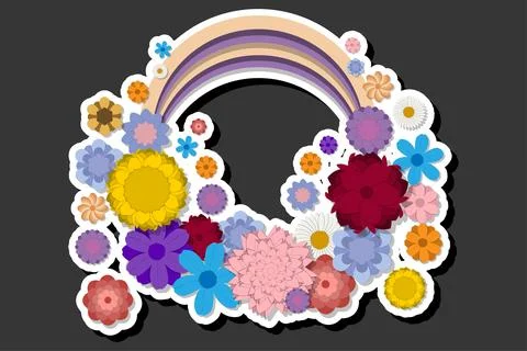Illustration on theme celebration holiday Easter with hunt colorful bright .. Illustrazione stock
