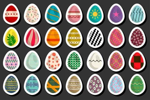 Illustration on theme celebration holiday Easter with hunt colorful bright eg Stock Illustration