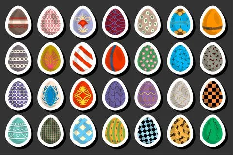 Illustration on theme celebration holiday Easter with hunt colorful bright eg 스톡 일러스트