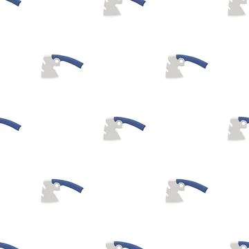 Illustration on theme pattern steel axes with wooden handle Illustration