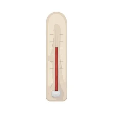 Illustration of thermometer Stock Illustration