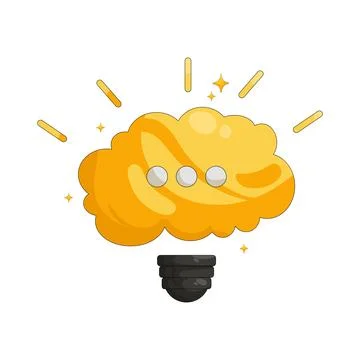 Illustration of Thinking Stock Illustration