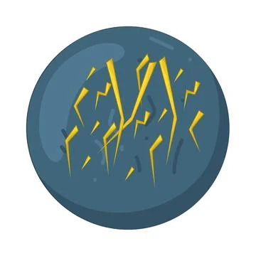 Illustration of Thunder Stock Illustration