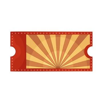 Illustration of ticket Stock-Illustration