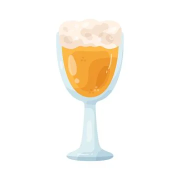 Illustration of toasting glasses Stock Illustration
